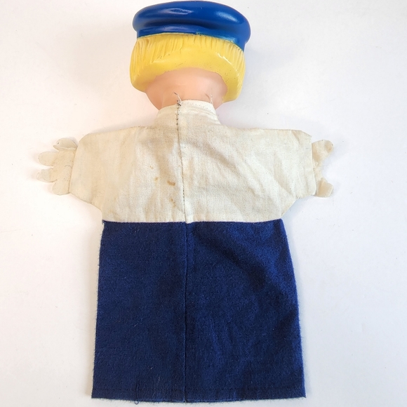1960s VINTAGE DUTCH BOY PAINT Hand Puppet Toy - Picture 5 of 13